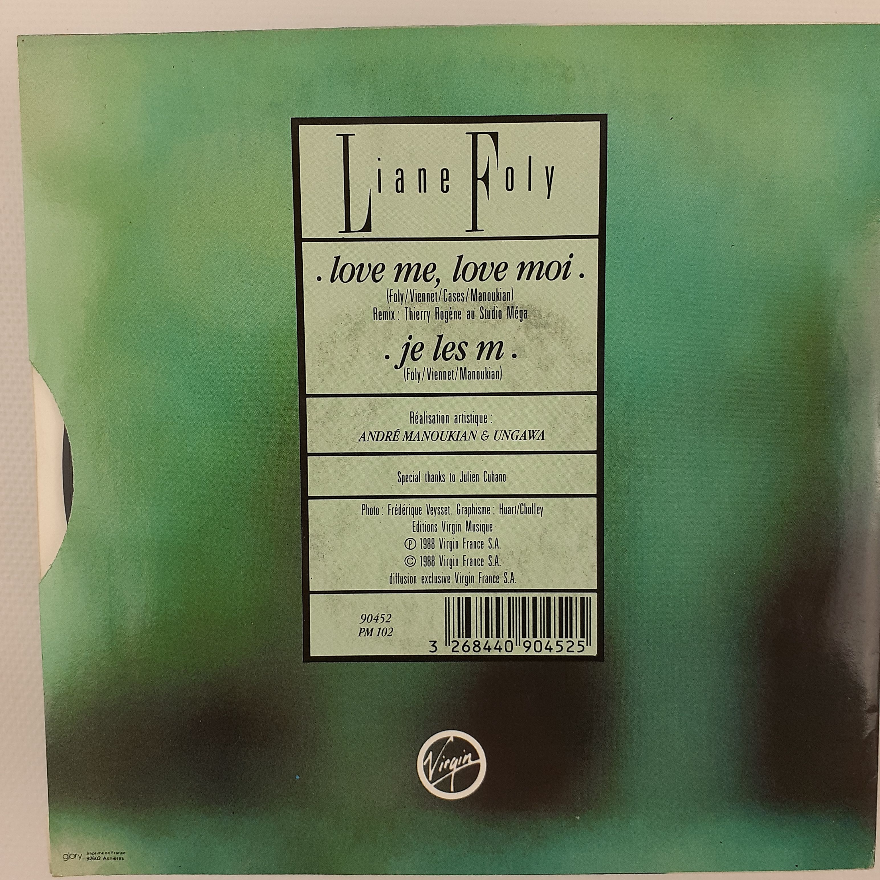 Voir photo 4 de Liane Foly – Love Me, Love Moi 1988 Liane Foly – Love Me, Love Moi 1988 Très bon état - Vue 4 -